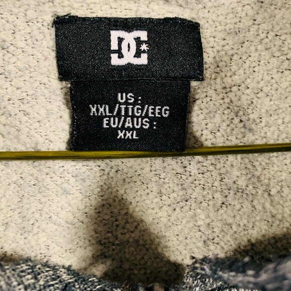 DC Grey Zip-up Hoodie (KM0115) - Picture 2 of 3